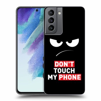 Maskica za Samsung Galaxy S21 FE 5G - Angry Eyes - Transparent