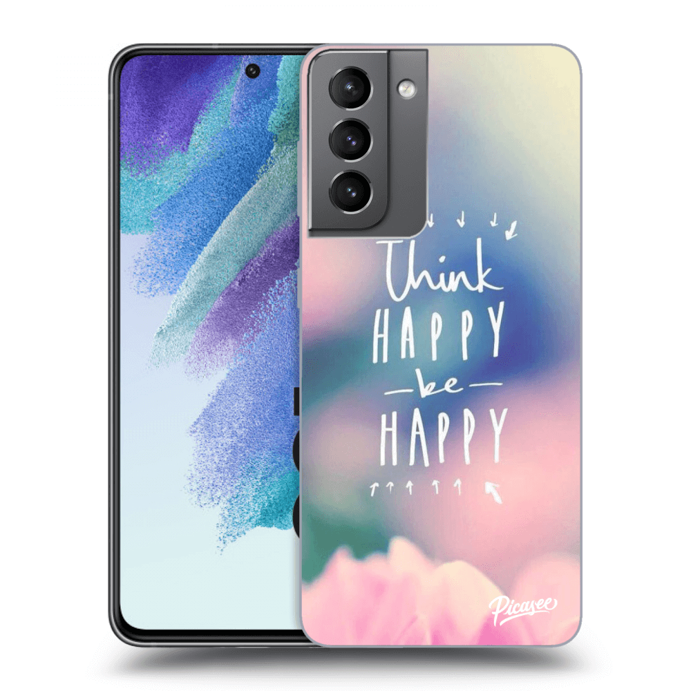 Picasee ULTIMATE CASE PowerShare za Samsung Galaxy S21 FE 5G - Think happy be happy