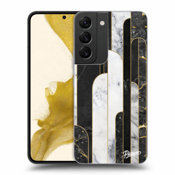 Maskica za Samsung Galaxy S22 5G - Black & White tile