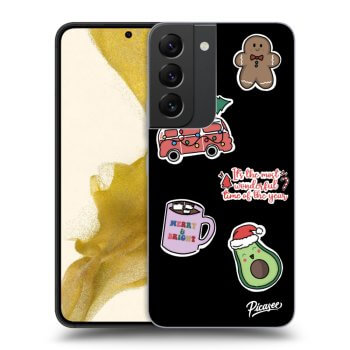 Picasee ULTIMATE CASE za Samsung Galaxy S22 5G - Christmas Stickers