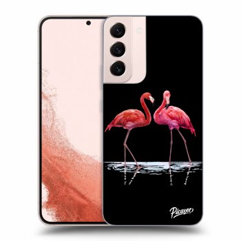 Maskica za Samsung Galaxy S22+ 5G - Flamingos couple