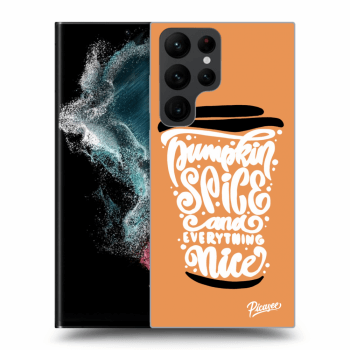 Maskica za Samsung Galaxy S22 Ultra 5G - Pumpkin coffee
