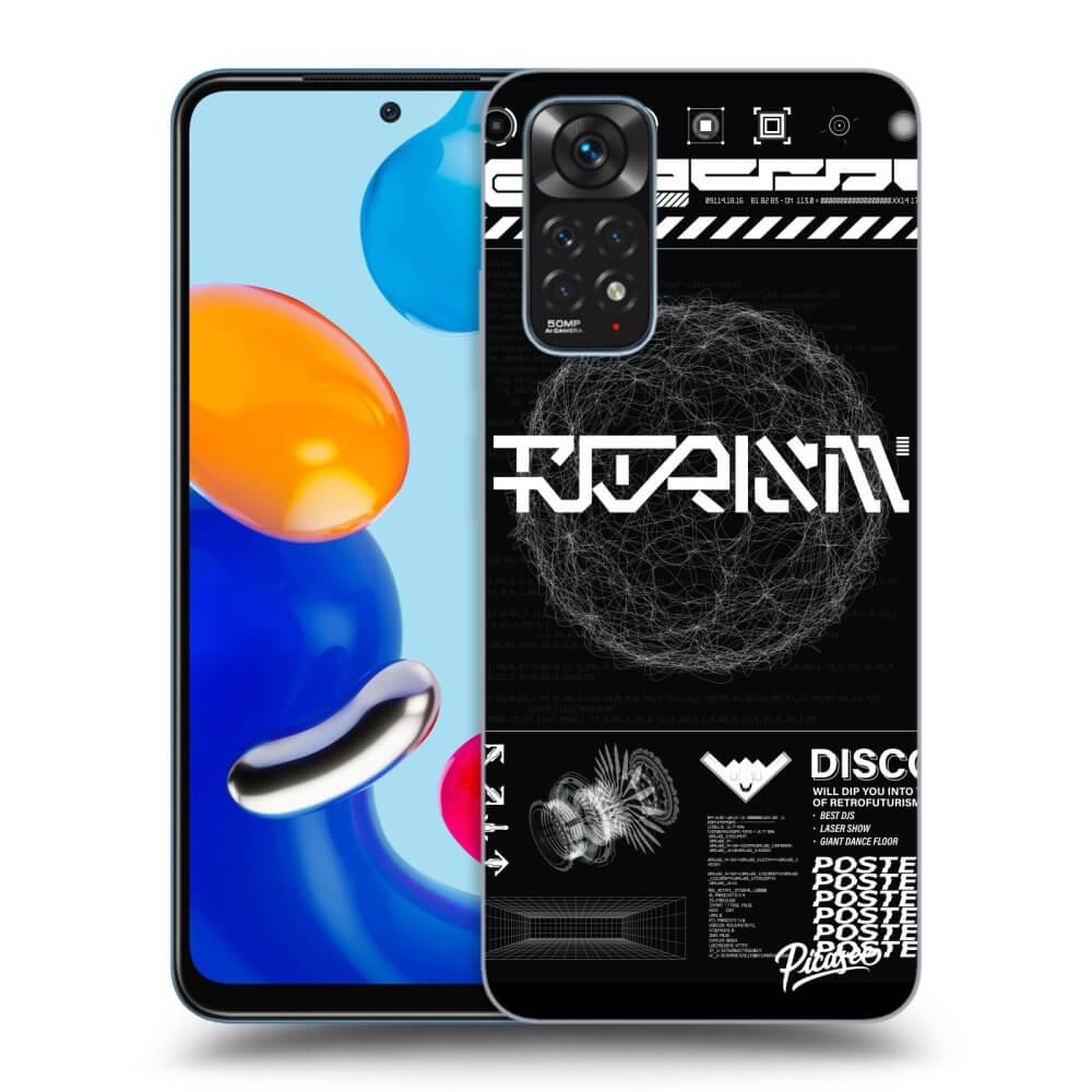 Picasee ULTIMATE CASE za Xiaomi Redmi Note 11 - BLACK DISCO