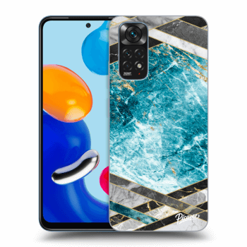 Maskica za Xiaomi Redmi Note 11 - Blue geometry