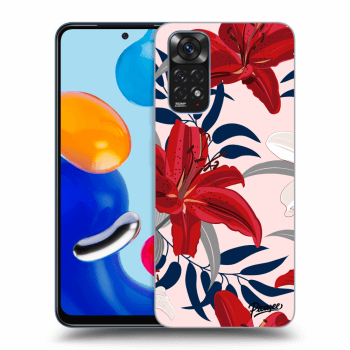 Maskica za Xiaomi Redmi Note 11 - Red Lily