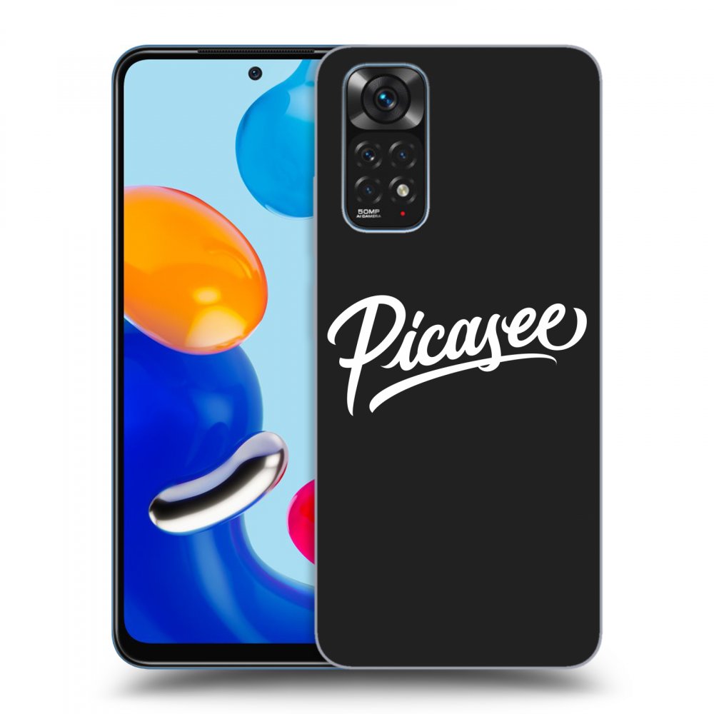 Picasee crna silikonska maskica za Xiaomi Redmi Note 11S 4G - Picasee - White