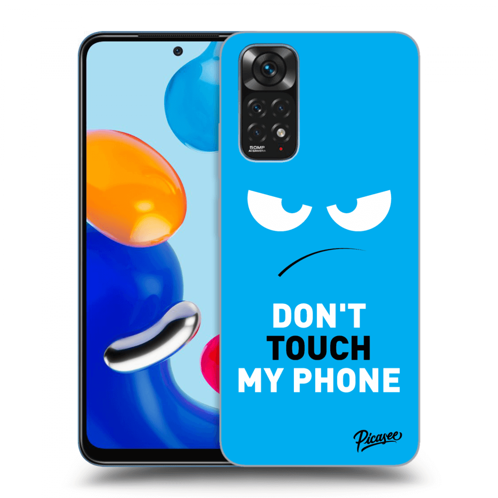 Picasee ULTIMATE CASE za Xiaomi Redmi Note 11S 4G - Angry Eyes - Blue