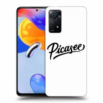 Maskica za Xiaomi Redmi Note 11 Pro - Picasee - old logo - black