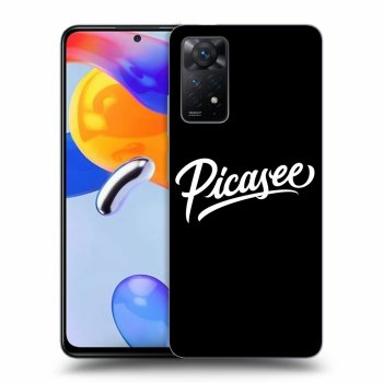 Maskica za Xiaomi Redmi Note 11 Pro - Picasee - old logo - white