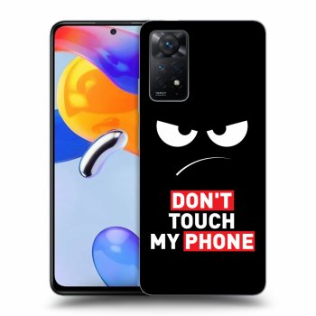 Maskica za Xiaomi Redmi Note 11 Pro - Angry Eyes - Transparent