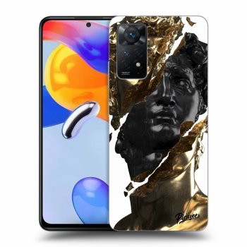 Maskica za Xiaomi Redmi Note 11 Pro - Gold - Black