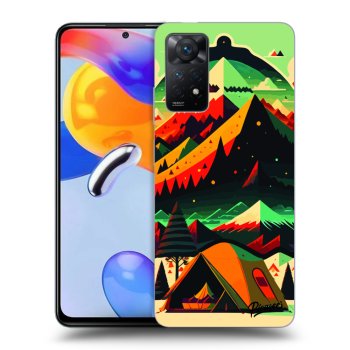 Picasee crna silikonska maskica za Xiaomi Redmi Note 11 Pro - Montreal