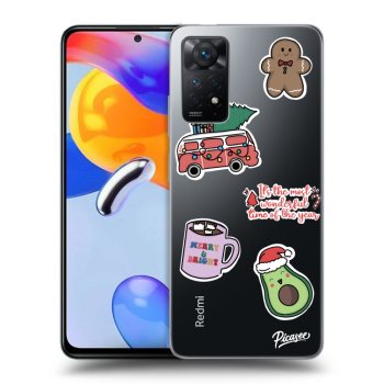 Maskica za Xiaomi Redmi Note 11 Pro - Christmas Stickers
