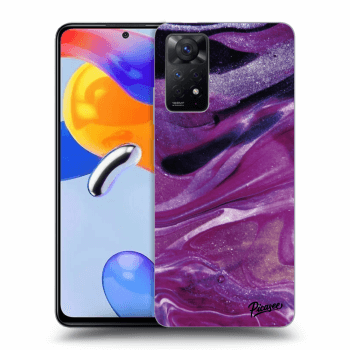 Maskica za Xiaomi Redmi Note 11 Pro - Purple glitter