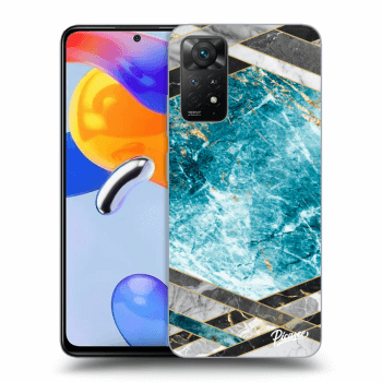 Maskica za Xiaomi Redmi Note 11 Pro 5G - Blue geometry