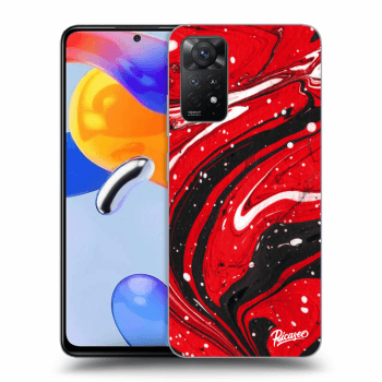 Maskica za Xiaomi Redmi Note 11 Pro 5G - Red black