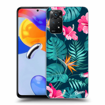 Maskica za Xiaomi Redmi Note 11 Pro 5G - Pink Monstera