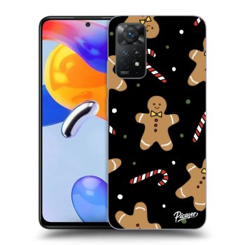 Picasee crna silikonska maskica za Xiaomi Redmi Note 11 Pro 5G - Gingerbread
