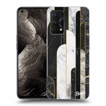 Maskica za Realme GT Master Edition 5G - Black & White tile