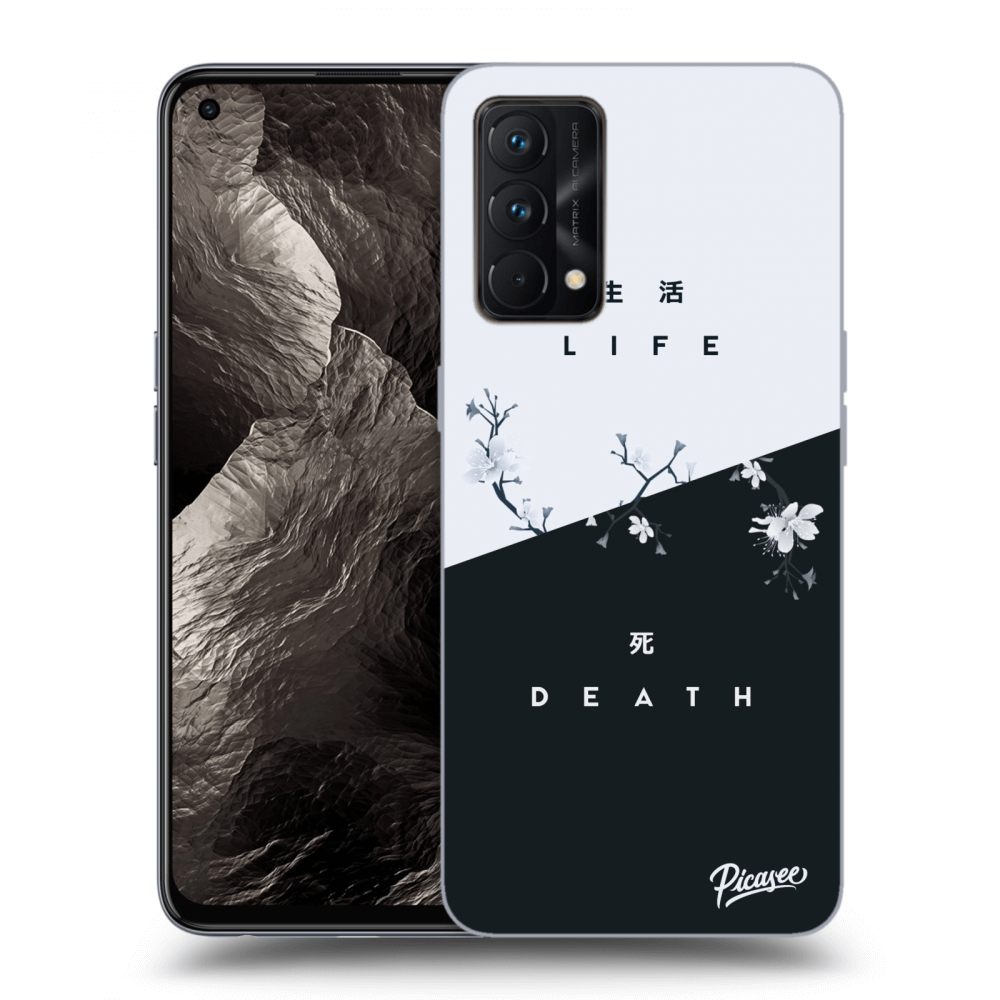 Picasee crna silikonska maskica za Realme GT Master Edition 5G - Life - Death
