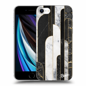 Maskica za Apple iPhone SE 2022 - Black & White tile