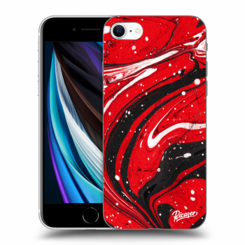 Maskica za Apple iPhone SE 2022 - Red black