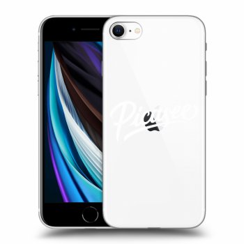 Picasee silikonska prozirna maskica za Apple iPhone SE 2022 - Picasee - White