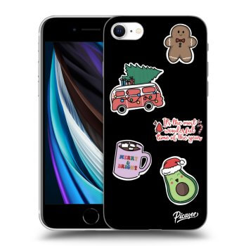 Picasee ULTIMATE CASE za Apple iPhone SE 2022 - Christmas Stickers