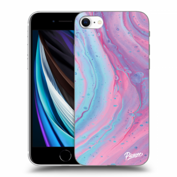 Maskica za Apple iPhone SE 2022 - Pink liquid