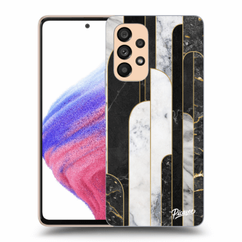 Maskica za Samsung Galaxy A53 5G - Black & White tile