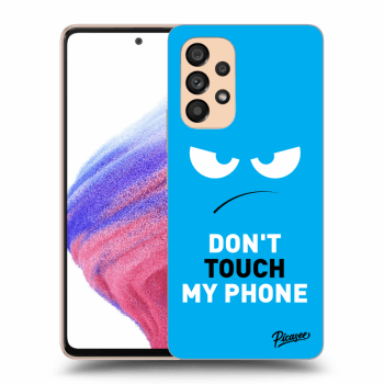 Maskica za Samsung Galaxy A53 5G - Angry Eyes - Blue
