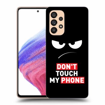 Maskica za Samsung Galaxy A53 5G - Angry Eyes - Transparent