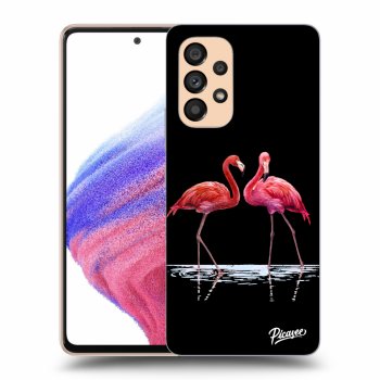 Maskica za Samsung Galaxy A53 5G - Flamingos couple