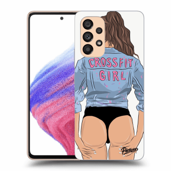 Picasee ULTIMATE CASE za Samsung Galaxy A53 5G - Crossfit girl - nickynellow