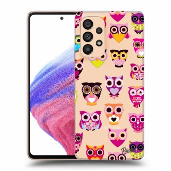 Maskica za Samsung Galaxy A53 5G - Owls