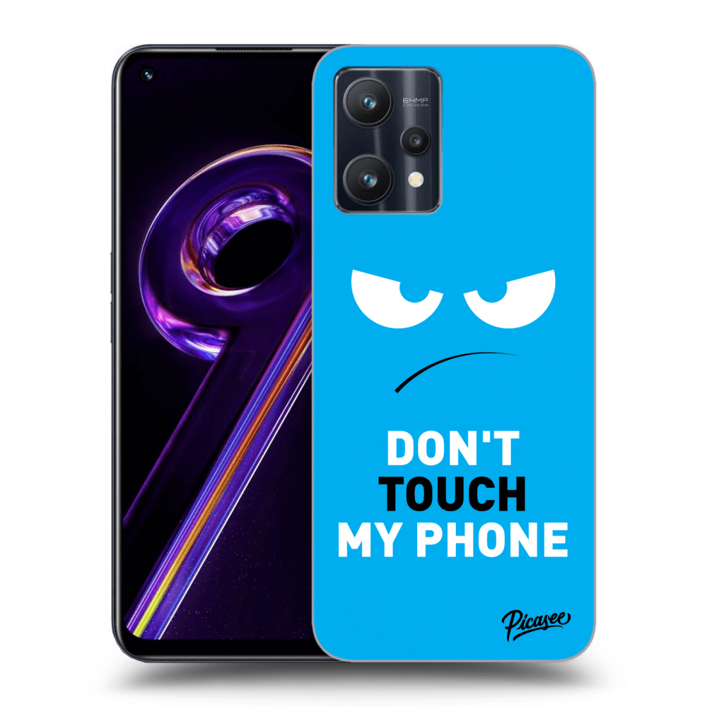 Picasee ULTIMATE CASE za Realme 9 Pro 5G - Angry Eyes - Blue