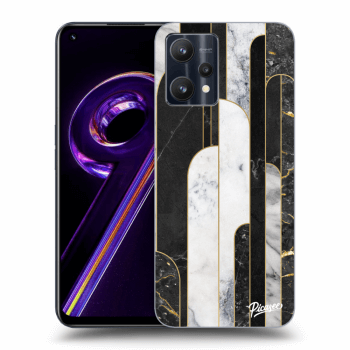 Maskica za Realme 9 Pro 5G - Black & White tile