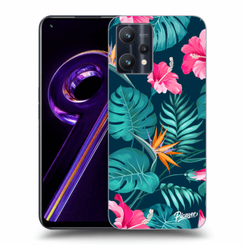 Maskica za Realme 9 Pro 5G - Pink Monstera