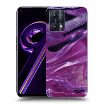 Maskica za Realme 9 Pro 5G - Purple glitter