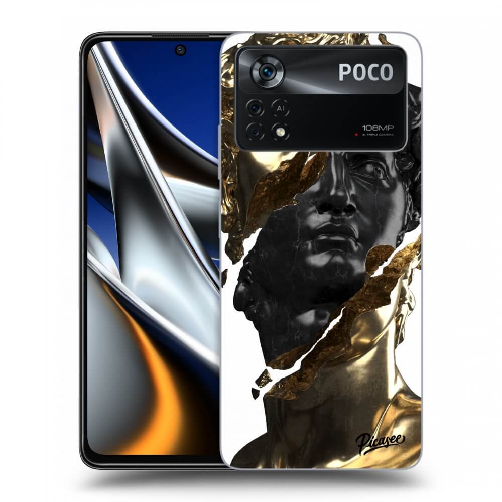 Picasee ULTIMATE CASE za Xiaomi Poco X4 Pro 5G - Gold - Black