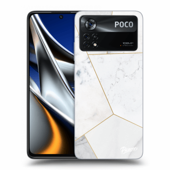 Picasee ULTIMATE CASE za Xiaomi Poco X4 Pro 5G - White tile