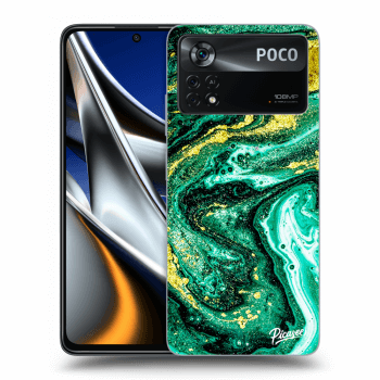 Maskica za Xiaomi Poco X4 Pro 5G - Green Gold