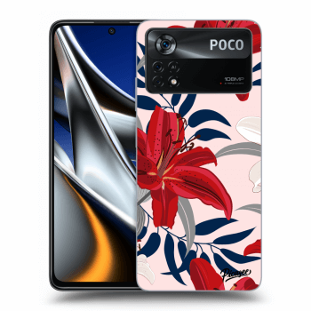 Picasee ULTIMATE CASE za Xiaomi Poco X4 Pro 5G - Red Lily