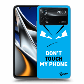 Maskica za Xiaomi Poco X4 Pro 5G - Evil Eye - Blue