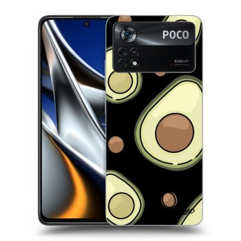 Picasee crna silikonska maskica za Xiaomi Poco X4 Pro 5G - Avocado