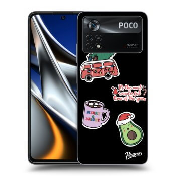 Maskica za Xiaomi Poco X4 Pro 5G - Christmas Stickers