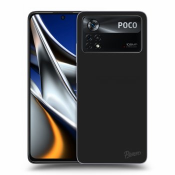 Picasee crna silikonska maskica za Xiaomi Poco X4 Pro 5G - Clear