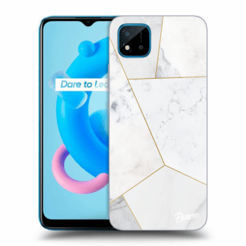 Maskica za Realme C11 (2021) - White tile