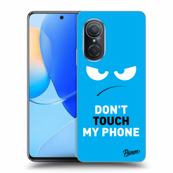Maskica za Huawei Nova 9 SE - Angry Eyes - Blue