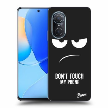 Picasee crna silikonska maskica za Huawei Nova 9 SE - Don't Touch My Phone